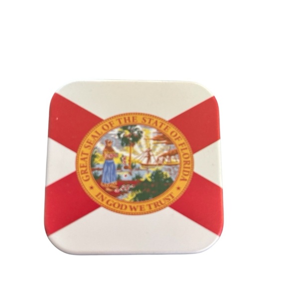 Trailer Hitch Cover Fits 2" FL State Flag Car Truck Suv Tow Plug Dust Cap New - Picture 2 of 4